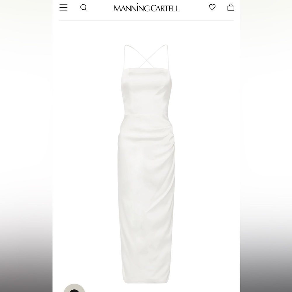 Manning cartel Miami heat backless dress
